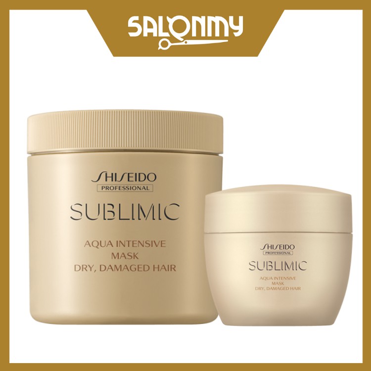 Shiseido SMC (Sublimic) Aqua Intensive Mask Dry Hair 200g/680g | Shopee ...