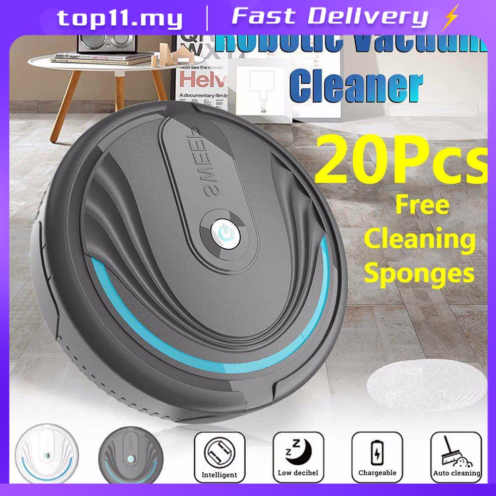 Smart Robot Vacuum Cleaner Mop Cordless Cleaning Machine Multifunction Vacuums Charging
