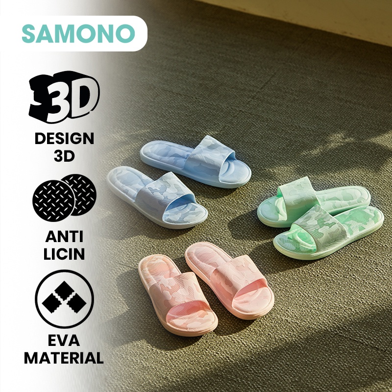 Home Slippers Design 3D Slip On Sandals Anti Slippery Ultra Comfort