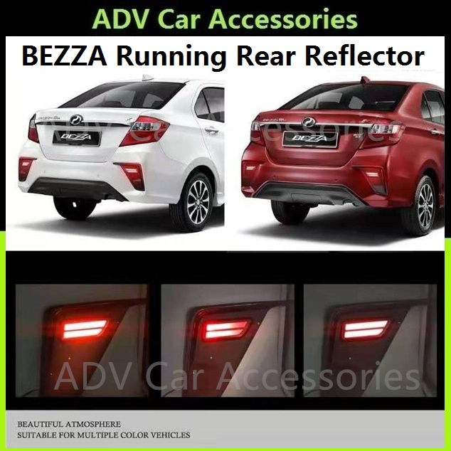 2PCS Perodua BEZZA 2020-2022 Running Rear Reflector | Shopee Malaysia
