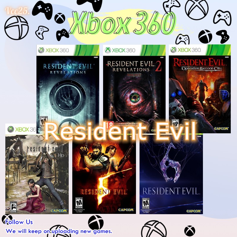 Resident evil games sale for xbox 360