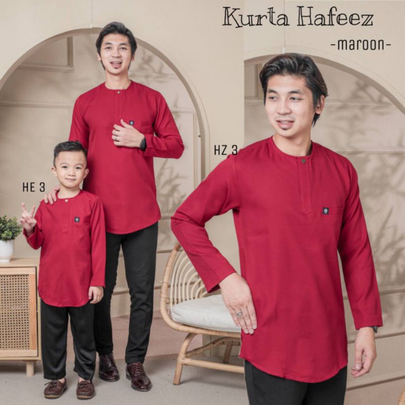 Kurta Teluk Belanga Hafeez Kurta Johor DewasaKurta ModenSedondon