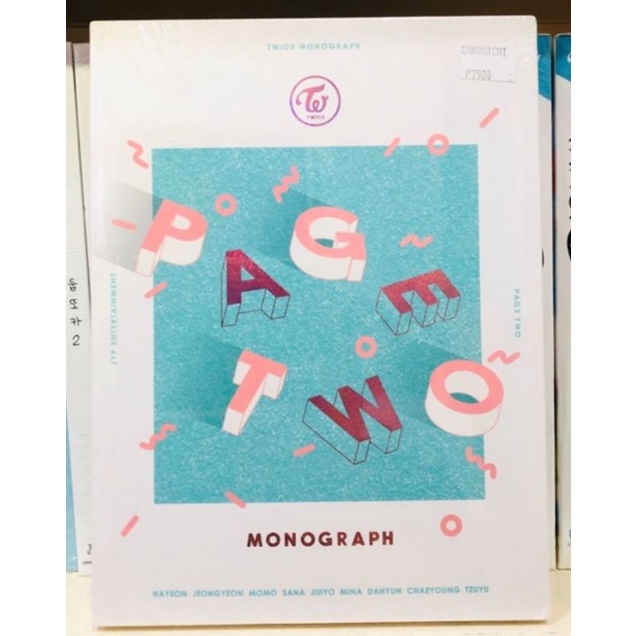 OFFICIAL] TWICE PAGE TWO MONOGRAPH UNSEALED | Shopee Malaysia