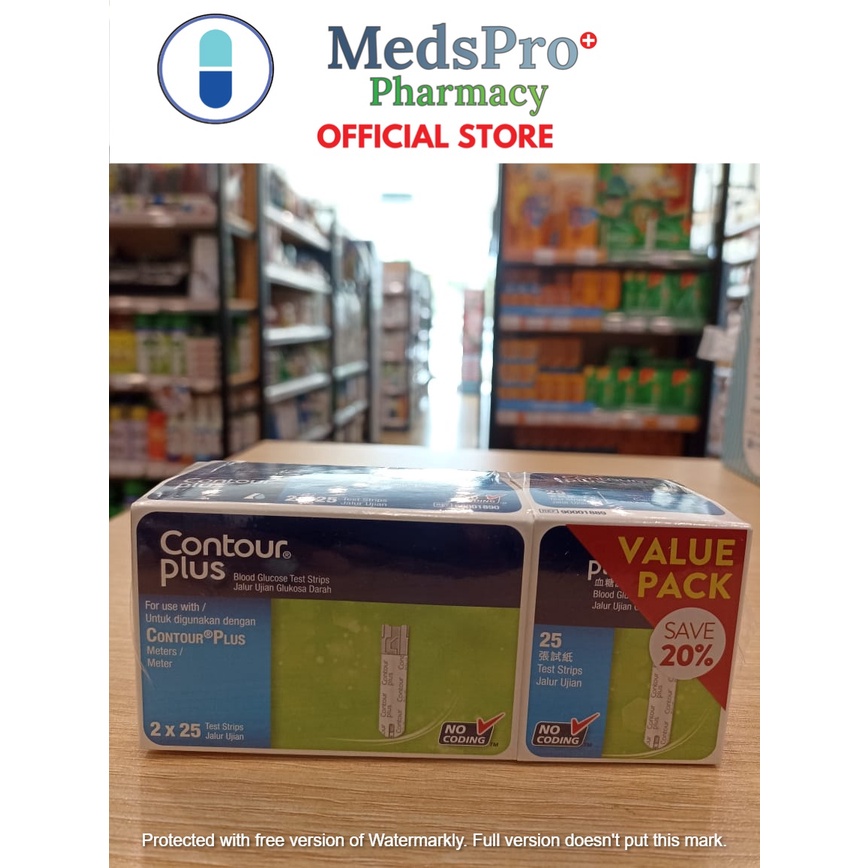 CONTOUR PLUS VALUE PACK 2X25'S+25'S (EXP 04/2024) | Shopee Malaysia