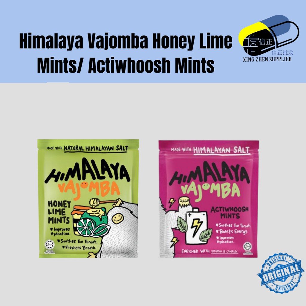 Himalaya Vajomba Honey Lime Mints Candy /Actiwhoosh Mints Shopee Malaysia