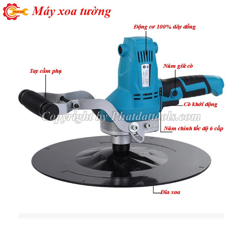 Super fast, super smooth wall plastering machine - Suitable for rubbing ...