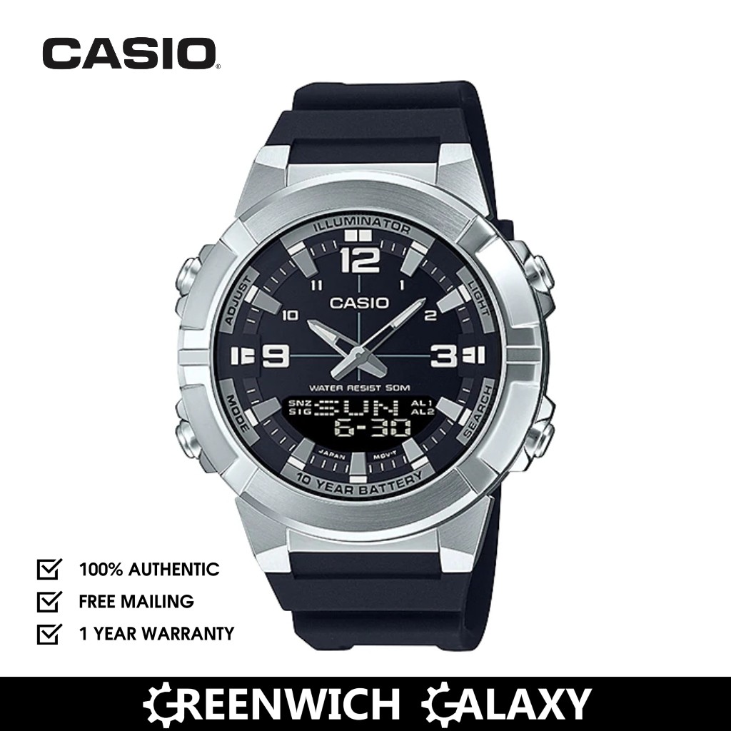 Casio AnalogDigital Watch (AMW8701A) Shopee Malaysia