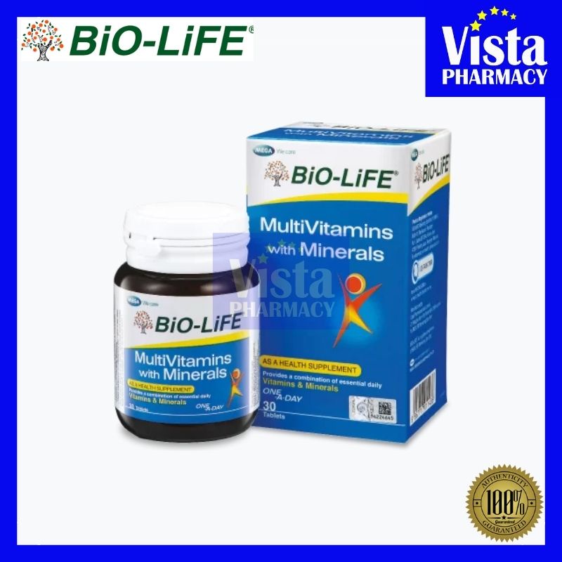 Exp Bio Life Multivitamins With Minerals Tabs Shopee Malaysia