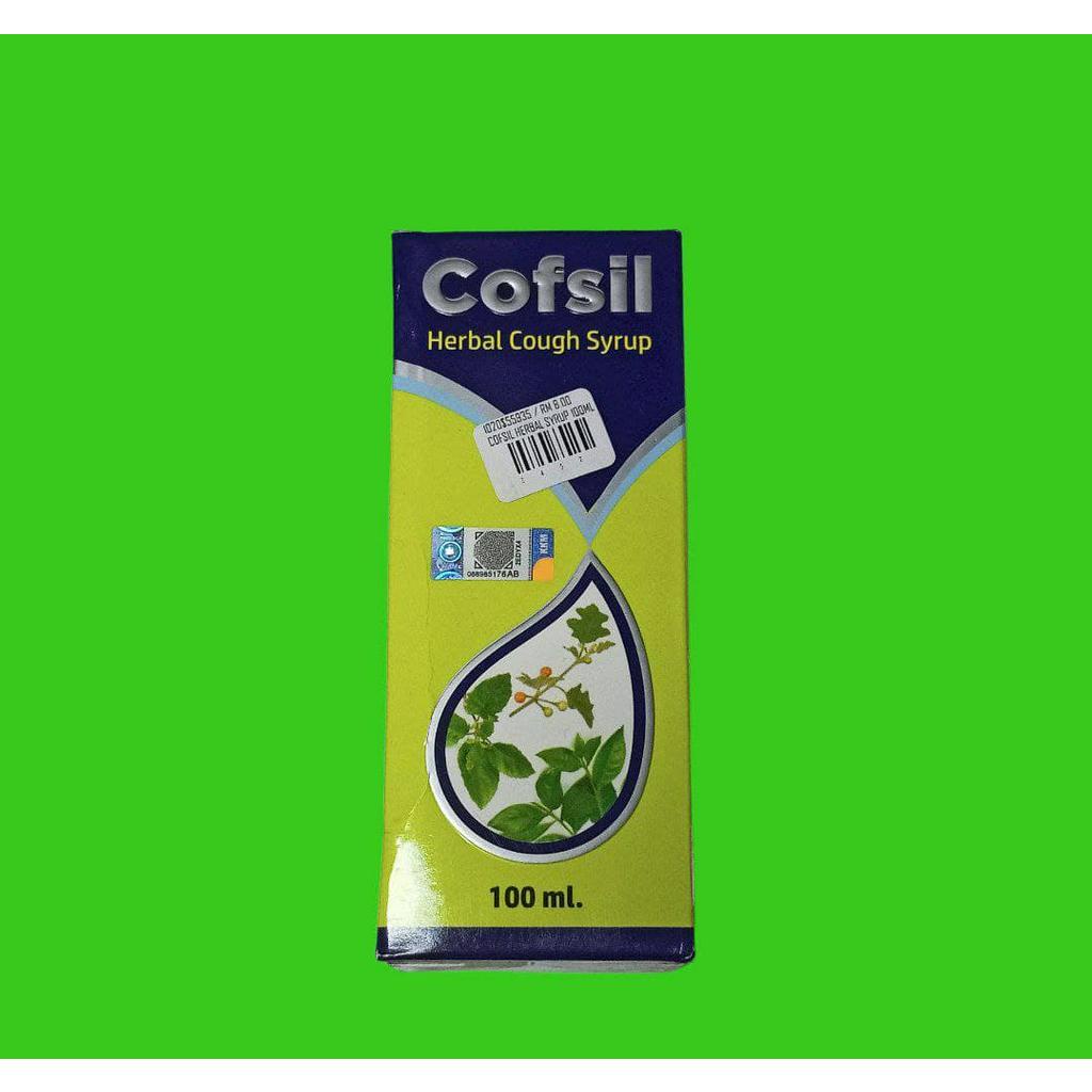 [ORIGINAL] Cofsil Herbal Cough Syrup (100ml) Shopee Malaysia
