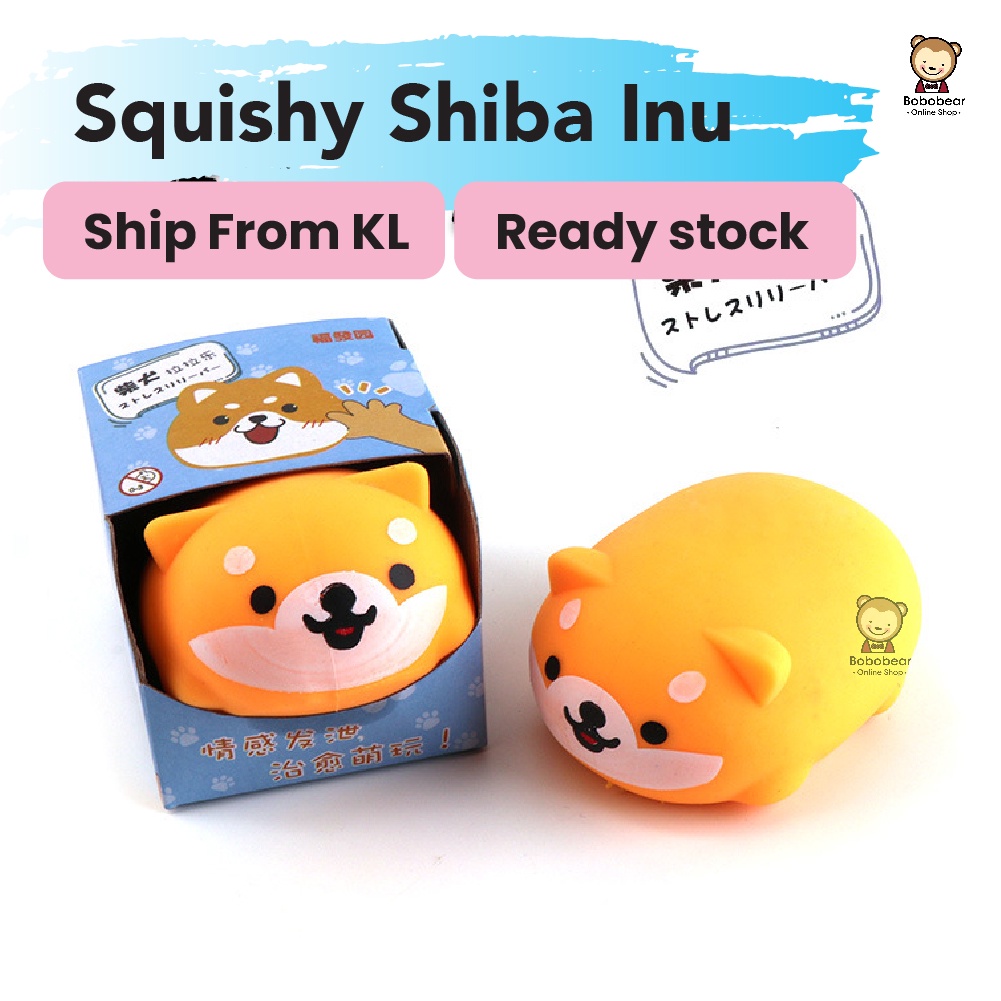 Ready Stock Quality Cute Squishy Toys NonToxic Kids Release Stress