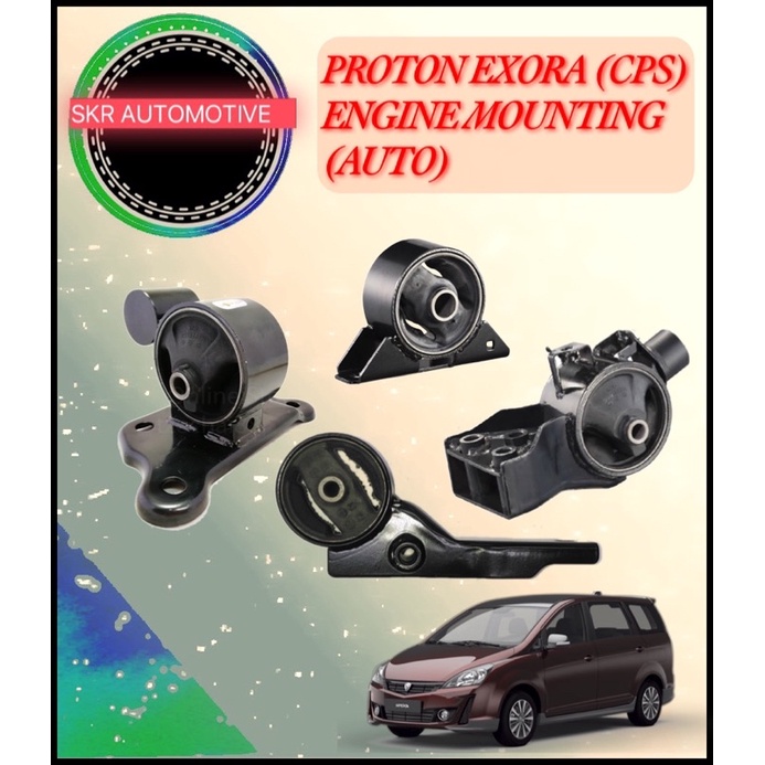 PROTON EXORA CPS (AUTO) ENGINE MOUNTING FULL SET (4 PCS) | Shopee Malaysia