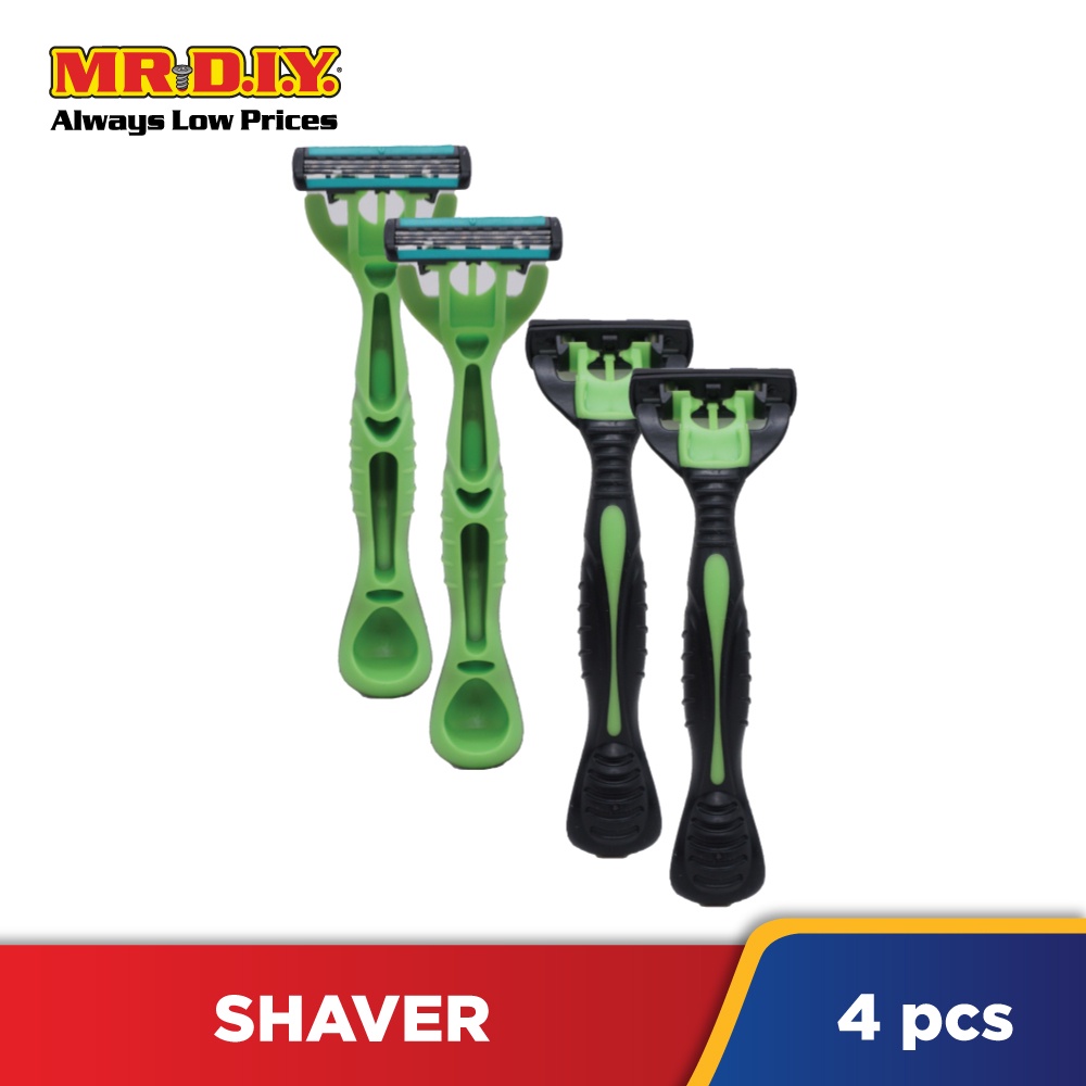Disposable Razor Shaver (4 pieces) | Shopee Malaysia