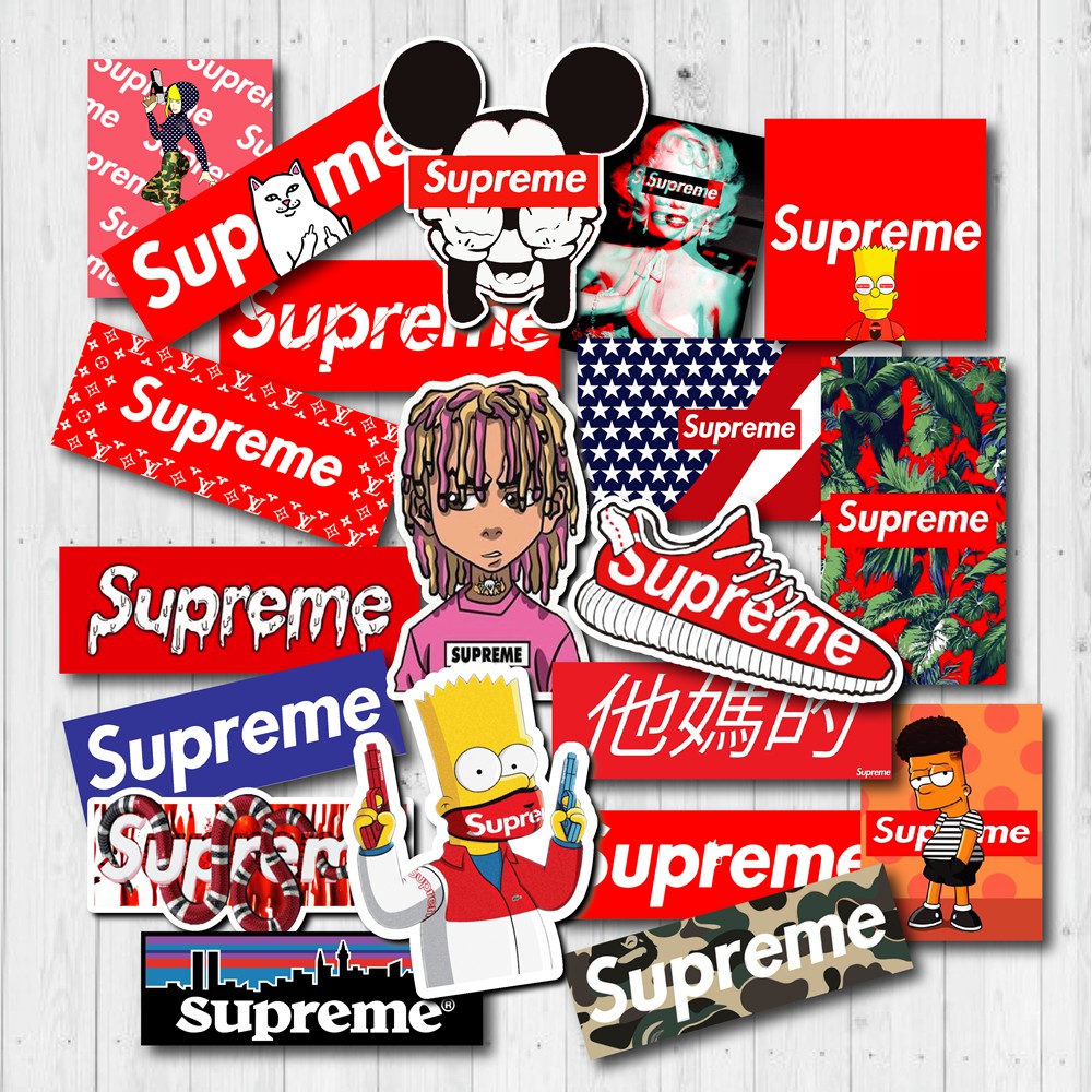 Supreme hotsell stickers