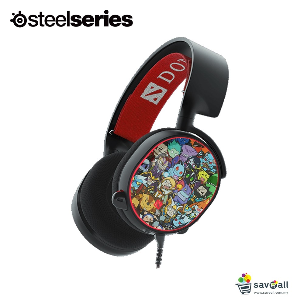 SteelSeries Arctis 5 Dota 2 Edition RGB 7.1 DTS Headphone X 61445