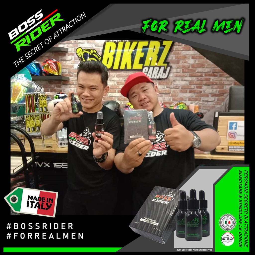 BOSS RIDER DROP PERFUME DAN REFRESHER ANTI BAU HAPAK LEBIH SEGAR ...