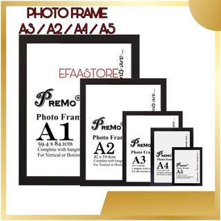 Photo Frame Gambar PREMO MODERN Size A3 A2 A4 A5 Bingkai Gambar ...