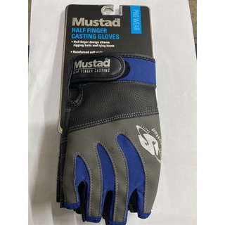 Mustad Half Finger Casting Glove