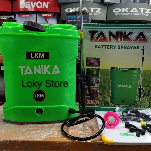 Tanika 16litre 20litre Battery Sprayer Pump Penyembur Racun Bateri