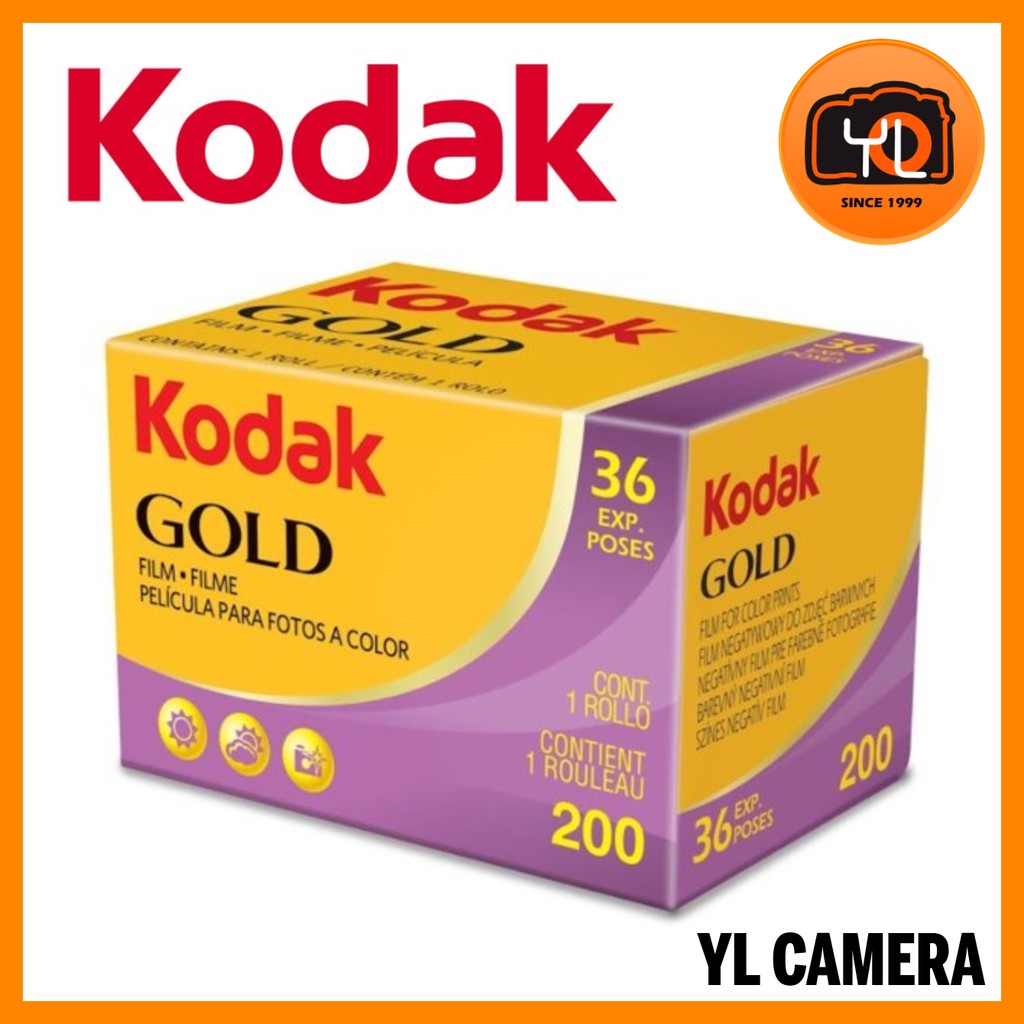 Kodak GOLD 200 Color Negative Film (35mm Roll Film) 24/36exp Shopee