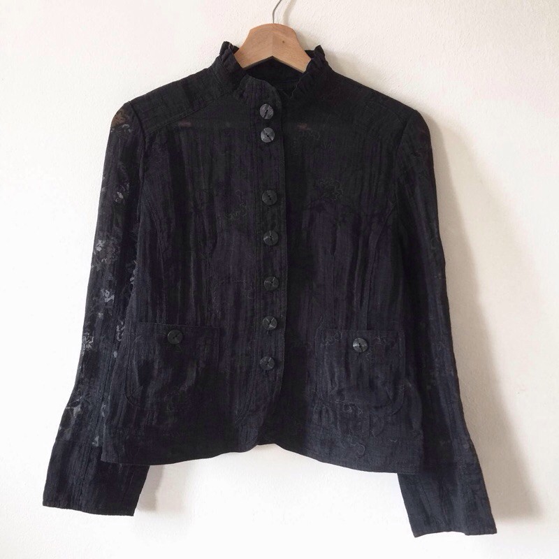 Vintage blouse (Printed) | Shopee Malaysia