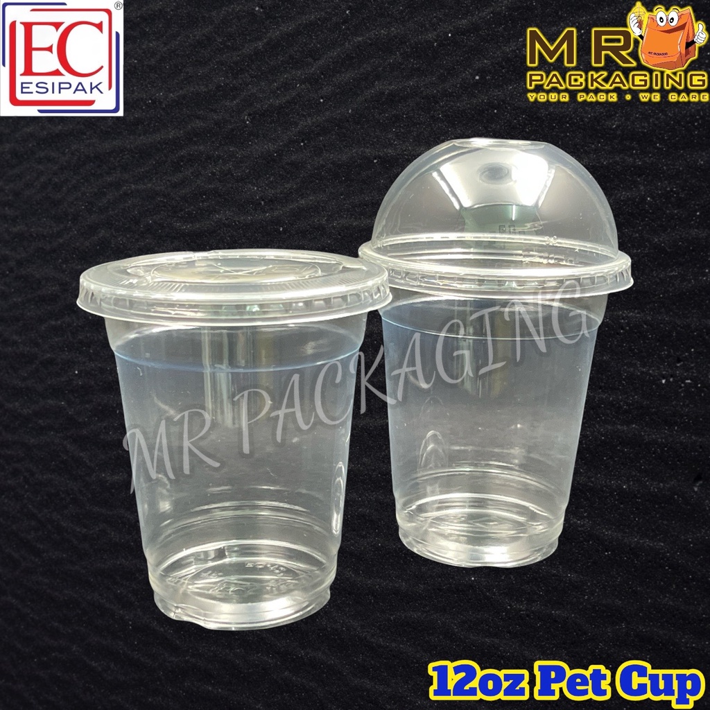 12 ounce plastic cups with clearance lids