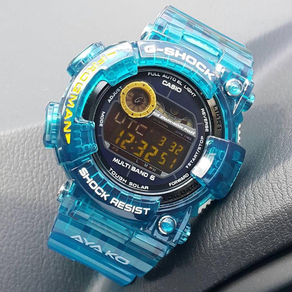 G shock hot sale frogman jelly