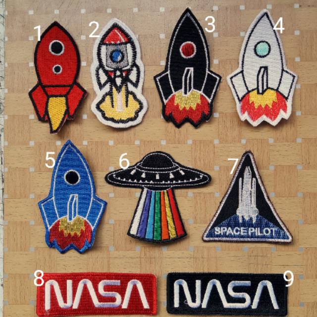 Nasa PATCH COOL AND UNIQUE No. 1 | Shopee Malaysia