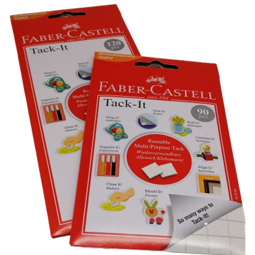 Faber-Castell Tack-It Original 90pcs / 120pcs for Office and School ...