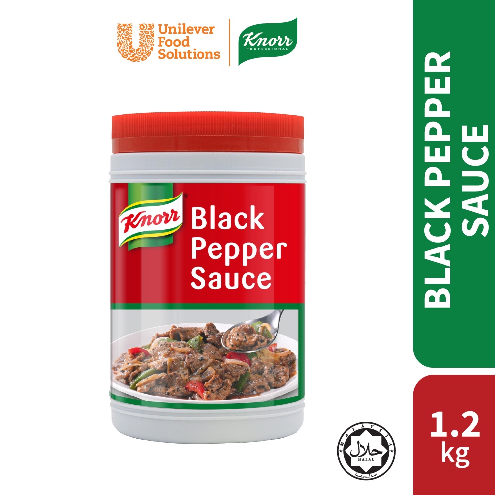 Knorr Black Pepper Sauce (1.2kg) Shopee Malaysia