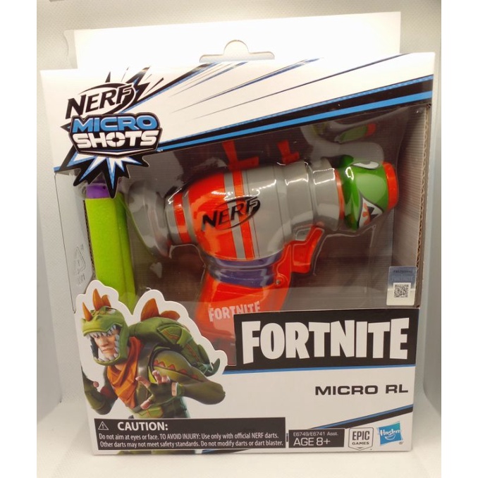 Nerf Hasbro Fortnite Micro RL Micro Shots Dart New Firing Toy | Shopee ...