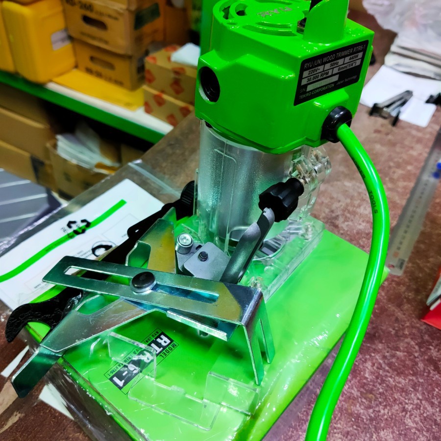 KAYU MESIN Ryu RTR 6 - 1 wood profile router trimmer machine by TEKIRO ...