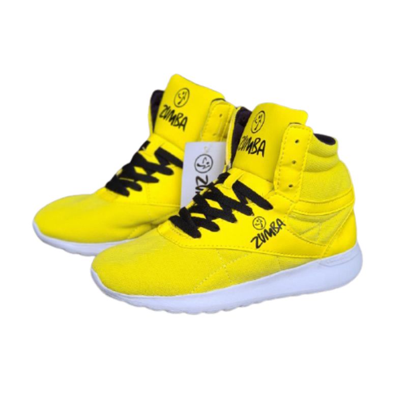 Newest WOMEN S SHOES 01 ZUMBA WOMEN S SPORTS SHOES ZUMBA YELLOW Shopee Malaysia