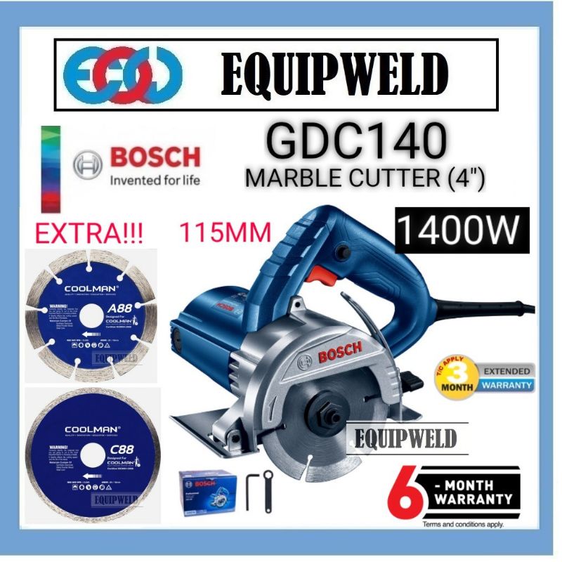 BOSCH GDC140 MARBLE CUTTER SAW 4