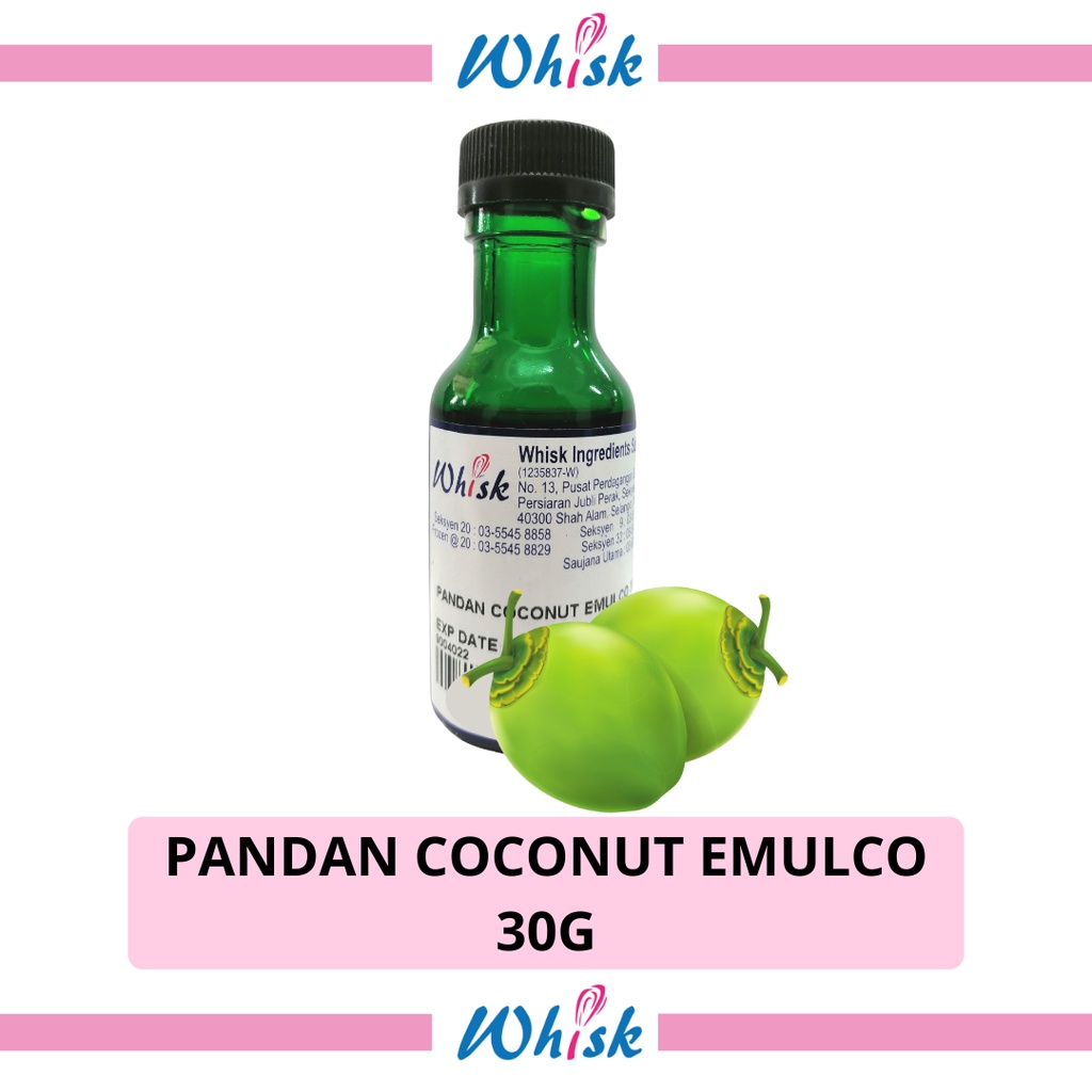 PANDAN COCONUT EMULCO 30G | Shopee Malaysia