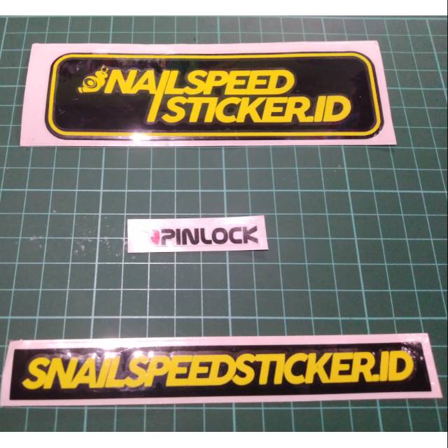 PINLOCK logo universal visor helmet Sticker | Shopee Malaysia