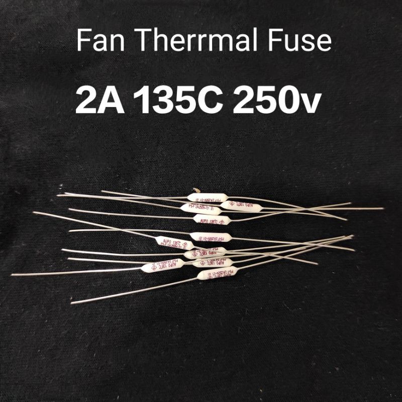 1 biji 2A 135C Fan Thermal Fuse thermo fuse kipas 2A 135C Shopee Malaysia