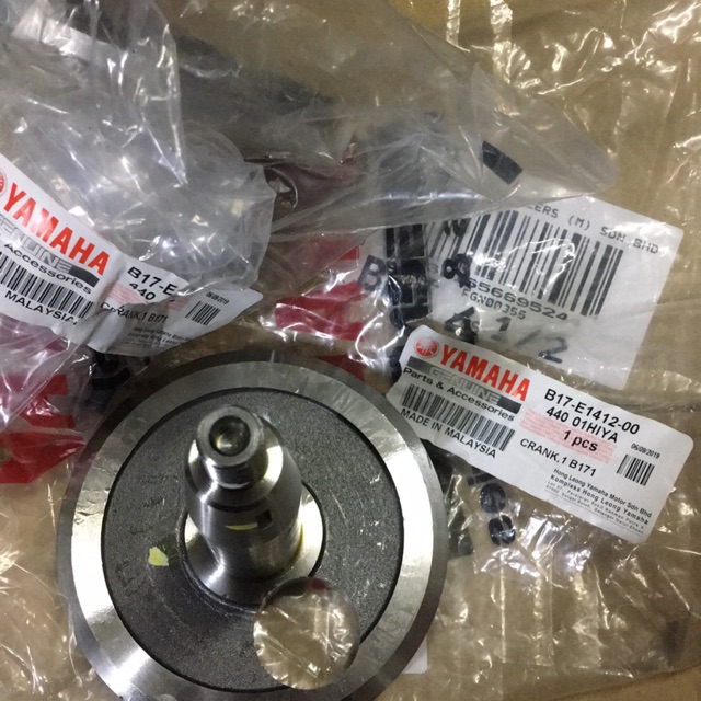 Y15 crank 1 & crank 2 crankshaft std original 100 Shopee Malaysia