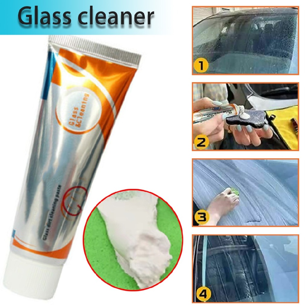 1pc New 50ml Glass Oil Film Removing Paste Car Windshield Oil Film Cleaner Shopee Malaysia