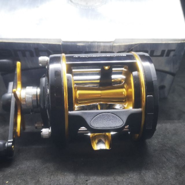 electric reel fishing for sale Frdhee Power Cord Cable 10Feet, Power Cable Connecting Battery to Electric Fishing Reels Spool, Compatible Daiwa Tanacom 1000 750 500 Seaborg 500MJ Shimano Plays ForceMaster : Sports & Outdoors Size:4#  Yellow EMP1 the Tanacom 800 has DEESOX: Another 'Oz' but