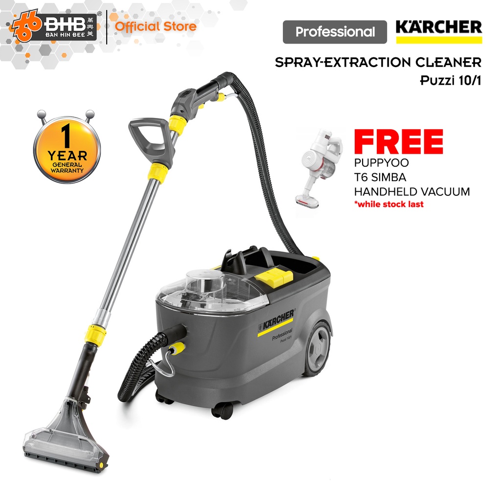 Karcher 1.100130.0 Puzzi 10/1 Spray Extraction Carpet Cleaner with 25