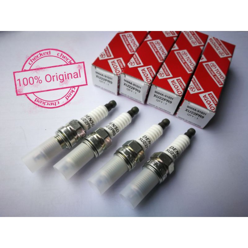 Toyota Spark Plug XU22PR9 1set 4pcs | Shopee Malaysia