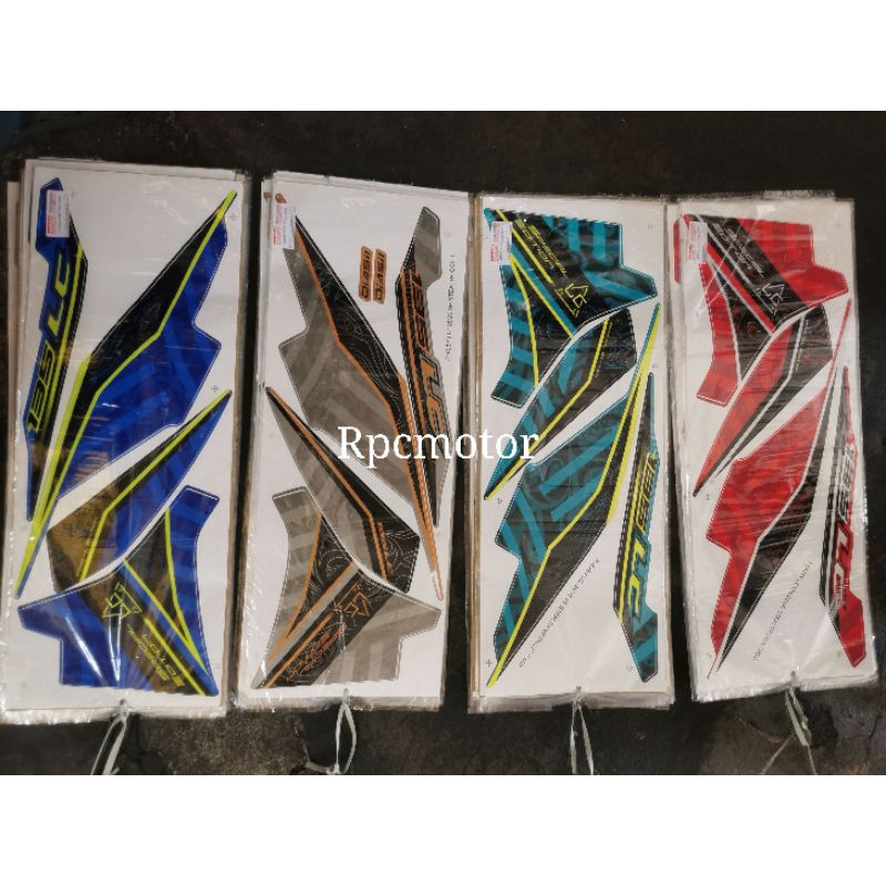 YAMAHA Body Sticker Stripe / Strike - moritaka LC135 New LC V2 V3 V4 V5 ...
