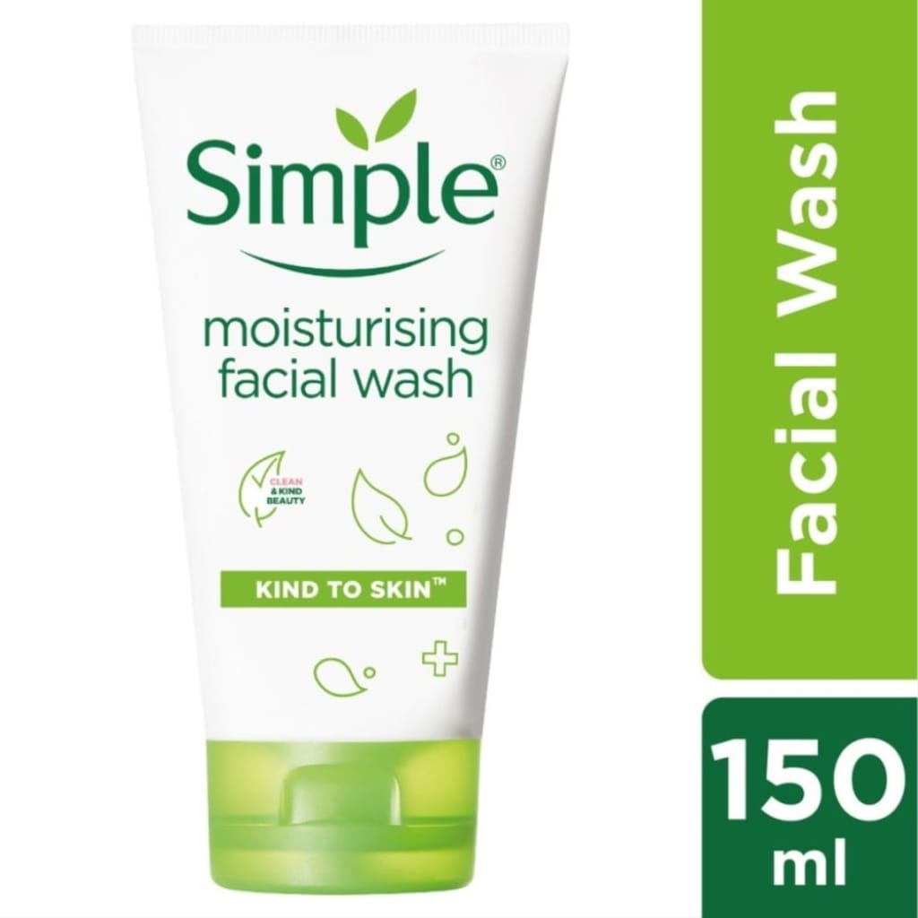 Simple Kind to Skin Moisturising Face Wash 150ml + Manyo Bifida Biome
