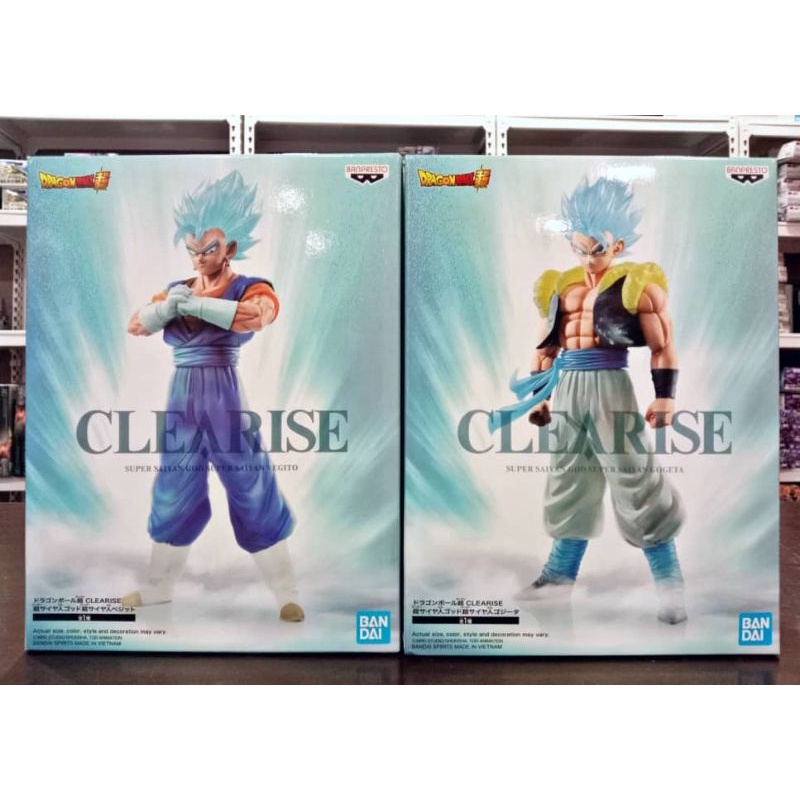 Banpresto Dragon Ball Super Clearise – Figura Super Saiyan God Super Saiyan Gogeta – Action Figure In PVC Da Collezione