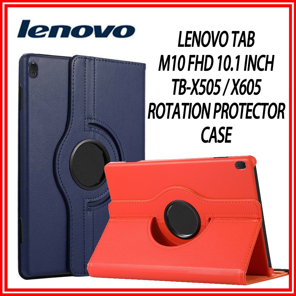 Guteck Case Compatible With Lenovo M10 TB-X605F/X605L/X505F,Tri-Fold Ultra Slim Stand Smart Case Cover Fits Levono M10 TBX605/X505 Tablet (Black 1-1