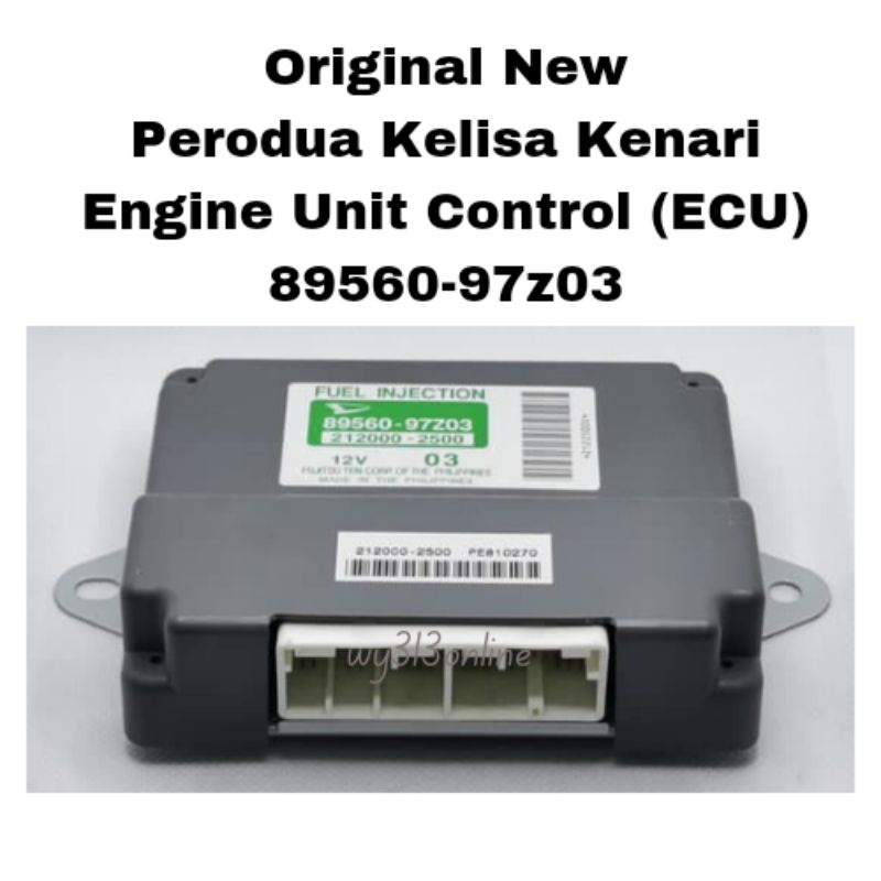 Original Perodua Kelisa Kenari Engine Control Unit (ECU) 8956097Z03