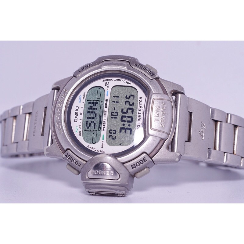 Casio pro hotsell trek twin sensor