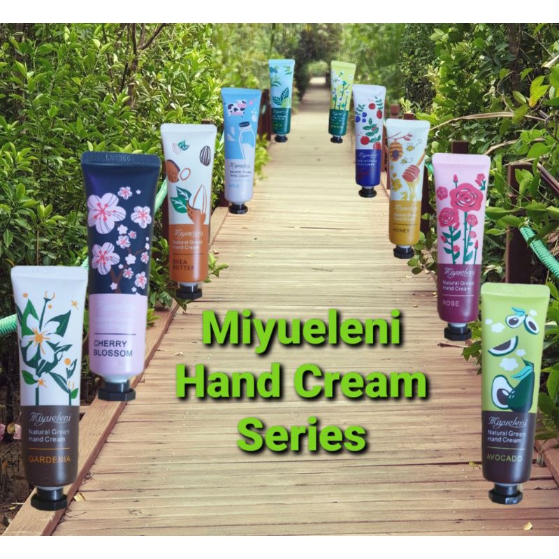 MIYUELENI Natural Green Hand Cream Krim Tangan 护手霜 (30g) Shopee Malaysia