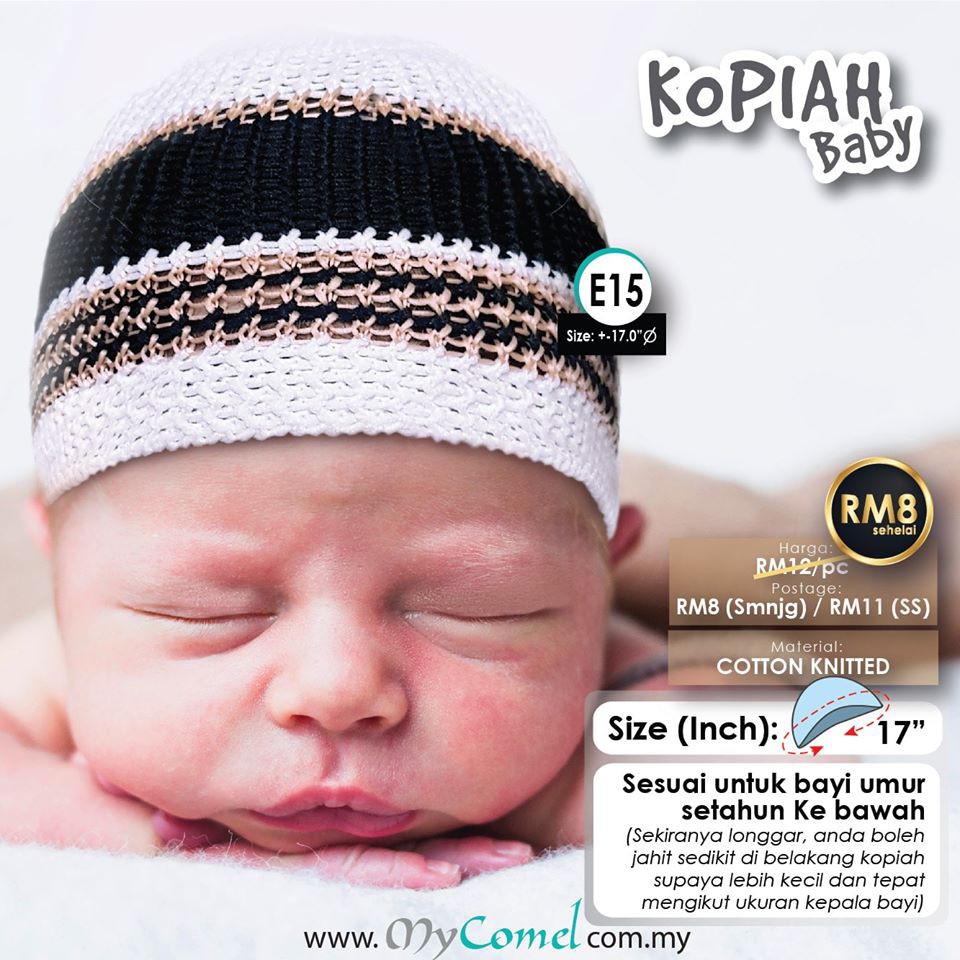 (HOT ITEM) Kopiah Bayi | Shopee Malaysia