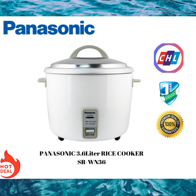 Panasonic SR-WN36 220 Volt 20-Cup 3.6 Liter Large Rice Cooker